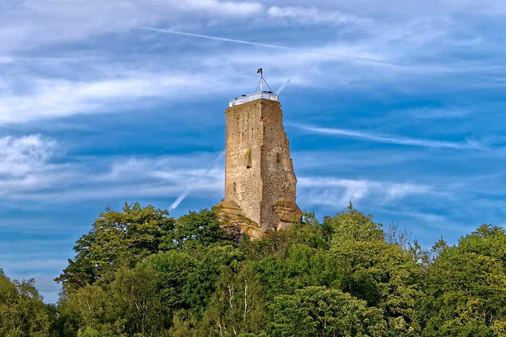 "Stockzahn" Burgruine Arbesbach