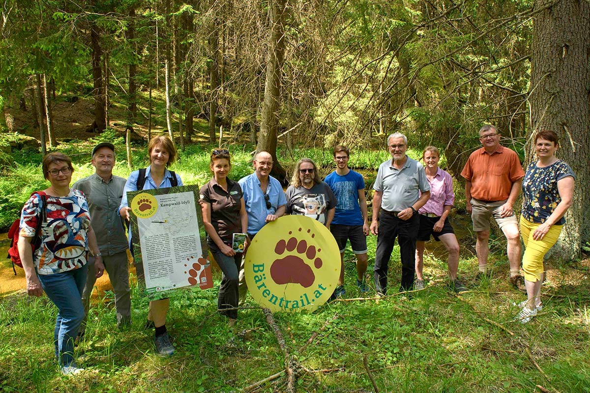 Bärentrail Eröffnung Anbindung Groß Gerungs, 19. Juni 2021 (c)Matthias Schickhofer