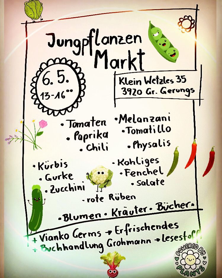 Jungpflanzenmarkt am Sa, 6. Mai 2023 am Hochlandhof Klein Wetzles, Fam. Jussel