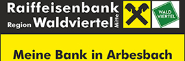 Logo Raiffeisenbank Waldviertel Mitte, Arbesbach