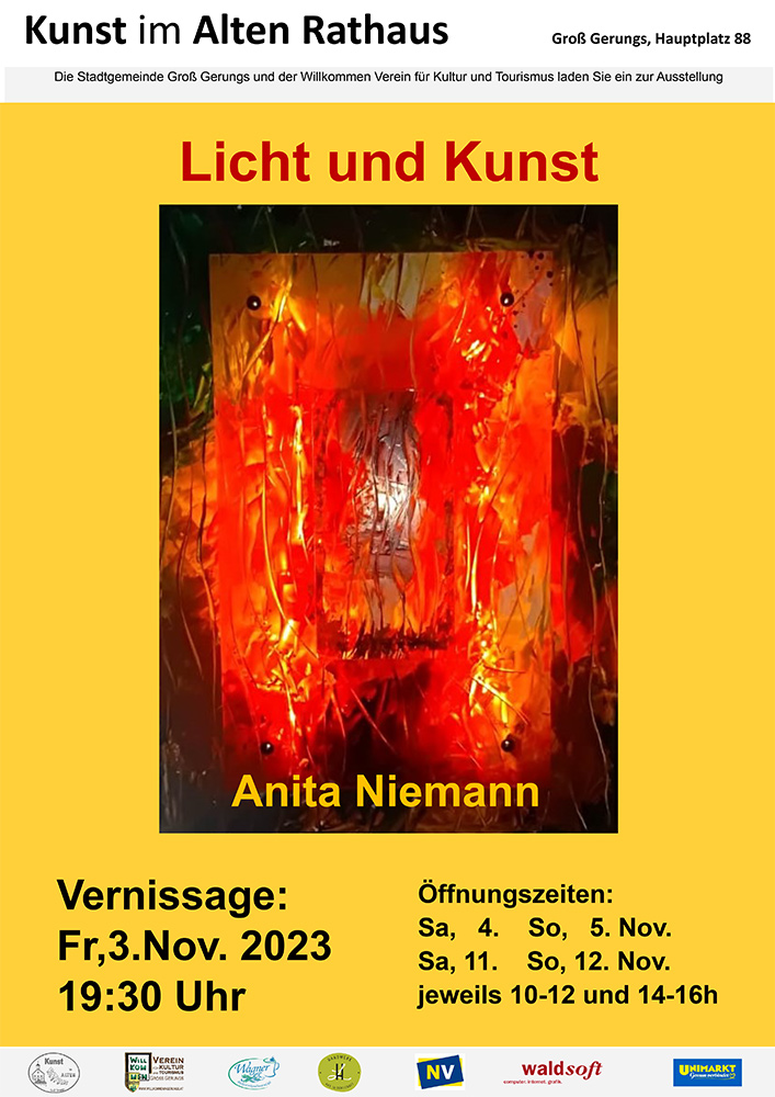 Ausstellung Anita Niemann Nov.2023 in Groß Gerungs