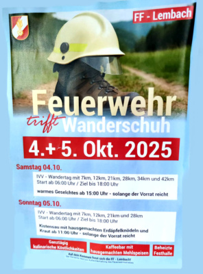 FF Lembach Wandertag