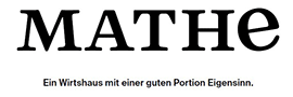 Mathe Wirtshaus Logo