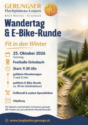 Wandertag Griesbach 2026